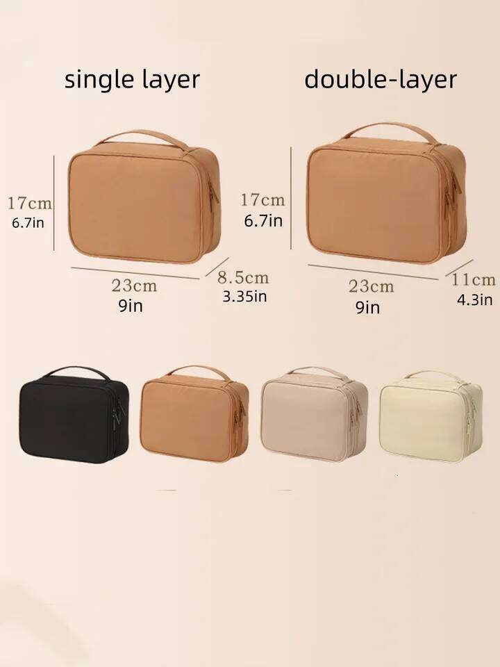 Thickened Oxford Cloth Material, Single or Double-Layer, Unisex, Fashionable Suitable for Travel, Vacation, Business Trips, Daily Outings, Convenient 