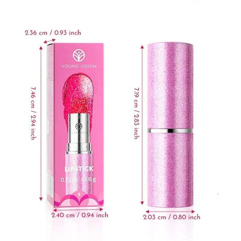 6 Colors Bold & Intense Glitter Lipstick Long Lasting Shimmer Metallic Pearlescent Lip Tint Eyeshadow Senior Lips Makeup Gifts Z260310