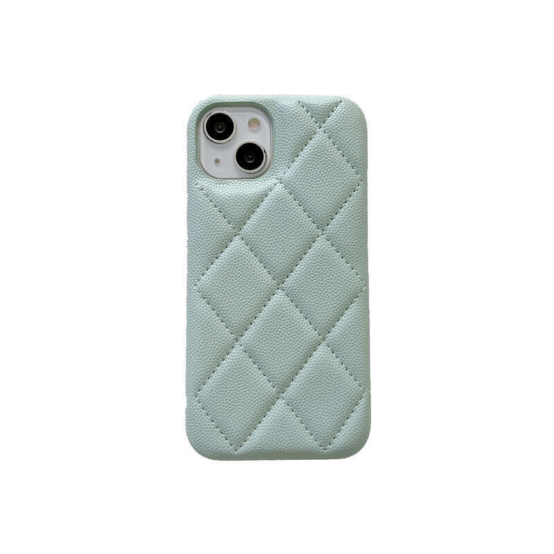 iPhone Pro Max Chanel Style Quilted Luxury Apple 15 Caviar 13 Leather 12 Goddess Phone Case