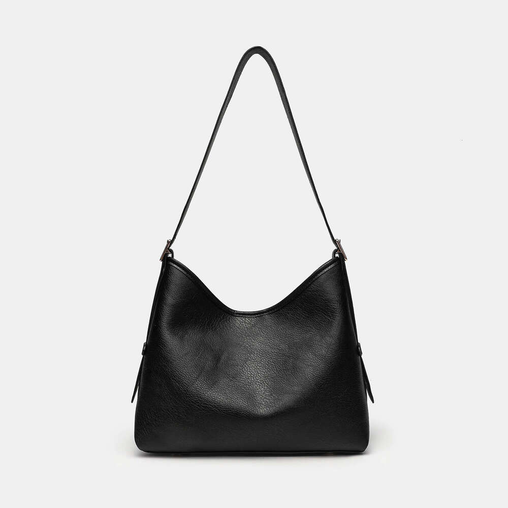 New printed tote large-capacity shoulder underarm bag, autumn and winter high-end commuter bag for women