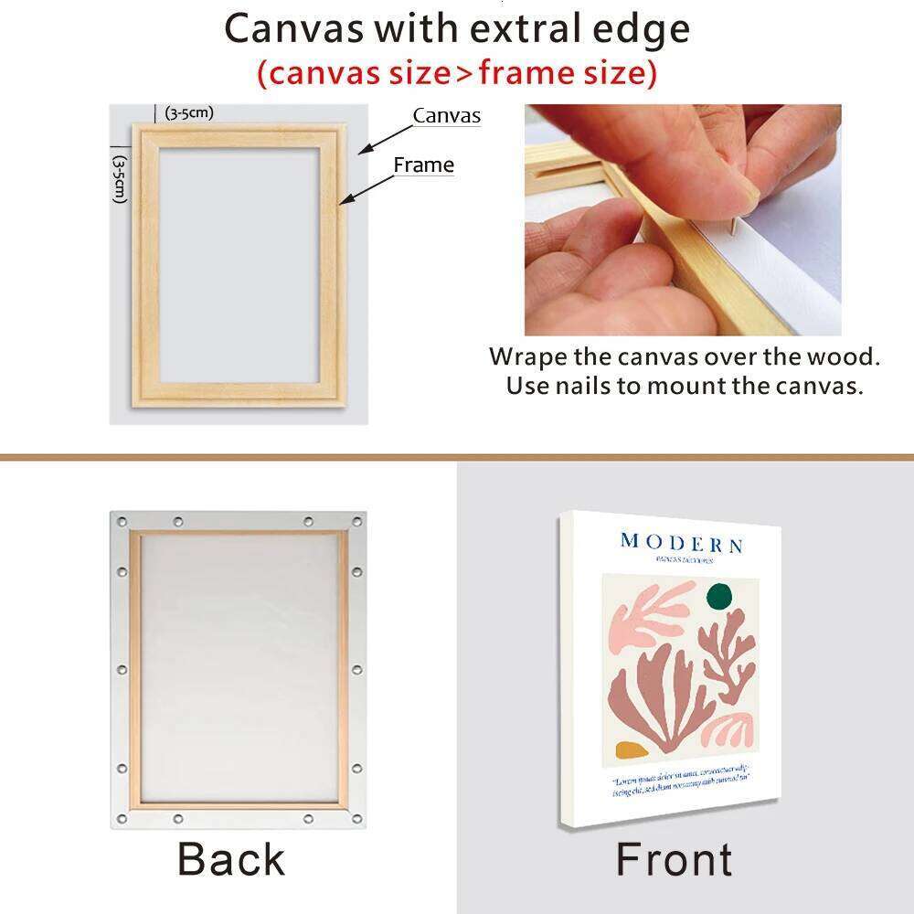 70x100cm Wooden for 75x105cm Pictures For Canvas Diamond Painting Large Size Picture Poster Wall Frame Pine H260310 - view 6