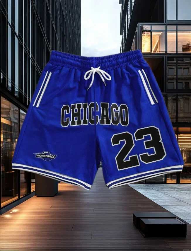 NEW The 2025/26 Summer Mens Shorts for Running Sports Casual and Fashionable 3D Digital 23 Print Are Soft and Comfortable N260310