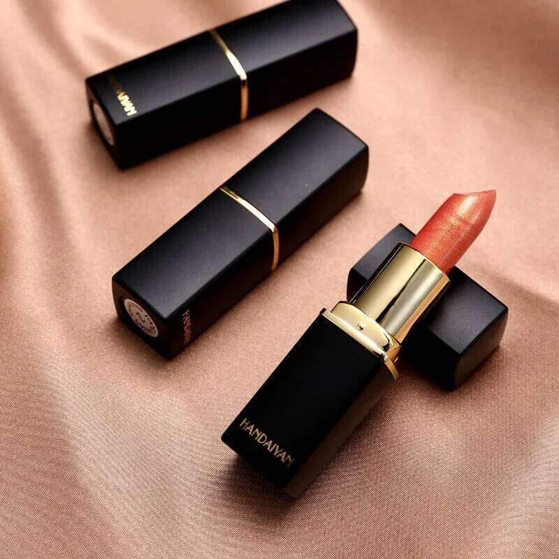 Mermaid Moisturizing 9 Colors Waterproof Long Lasting Pigment Nude Pink Shimmer Lipstick Luxury Women Makeup Cosmetics Z260310
