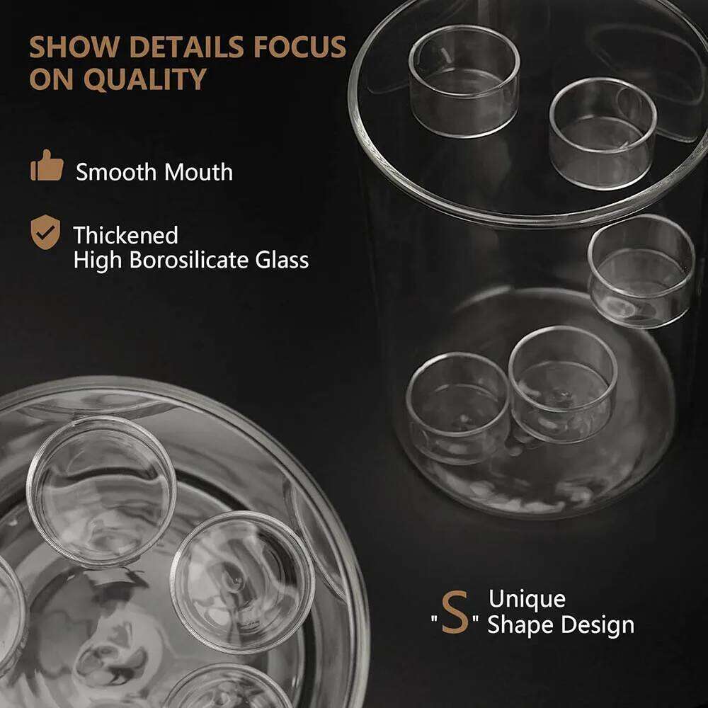 Glass Hurricane Tea Light,Clear Cylinder Pillar Candle Holder for Wedding Parties Table Centerpiece Decoration H260310