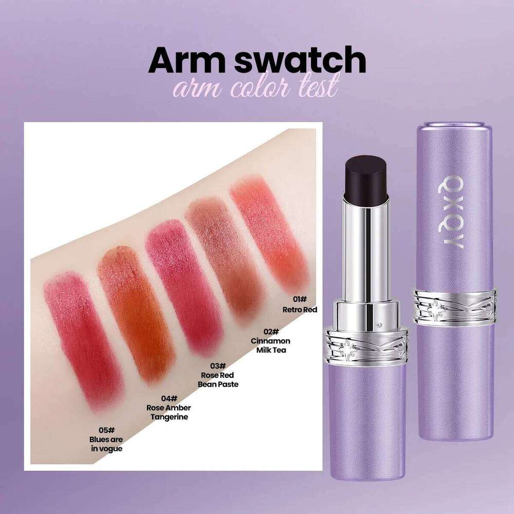 QXQY 5 Color Mood Changing Lip Balm Natural Long Lasting Moisturizing Lipstick for Women Color-Shifting Makeup Z260310