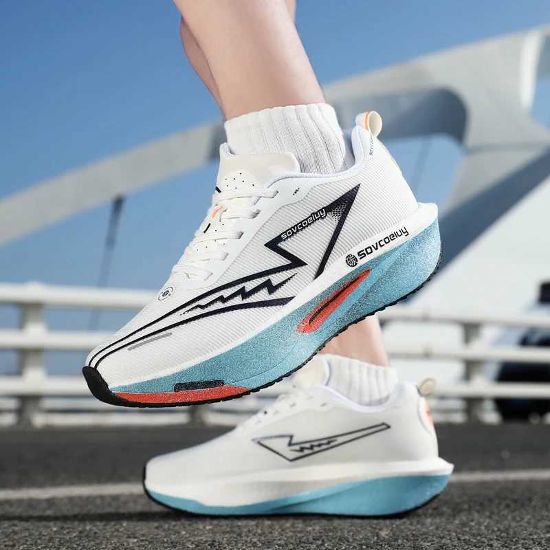 Running Shoes CarbonBoard Marathon Men Sports Cloud Cushion Breathable Lightweight Womens Comfortable Athletic Nonskid Sneakers N260310