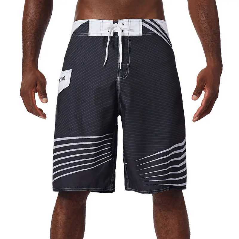 New Summer MenS Board Casual Drawstring Pockets Shorts Beach Brand Short Surfing Bermudas Male Boardshorts Quick Dry For Sports N260310