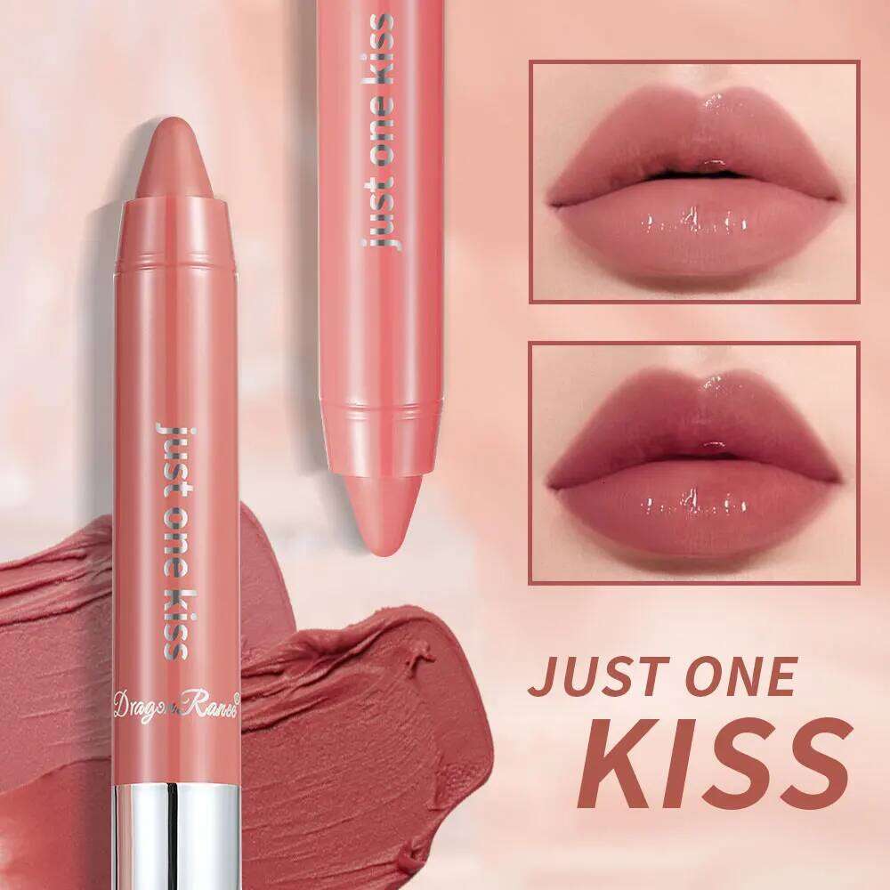 Glossy Crayon Lipstick for Brightening and Enhancing Complexion, Plumper Gloss, Versatile Moisturizing Mud, Base Care, Gentle Lip Balm Z260310