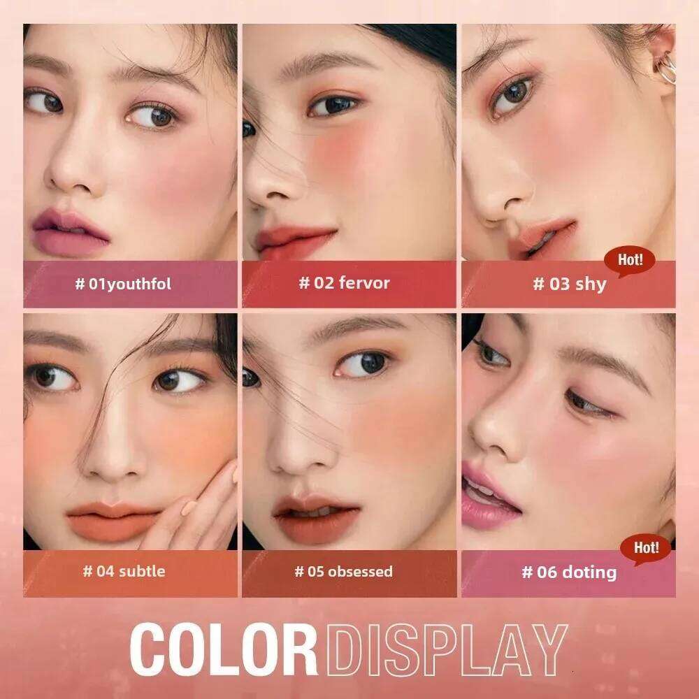 O.TWO.O Multi-functional Makeup Lipstick Blush Eye Shadow Waterproof Lightweight Cheek Cream Smooth Texture Z260310