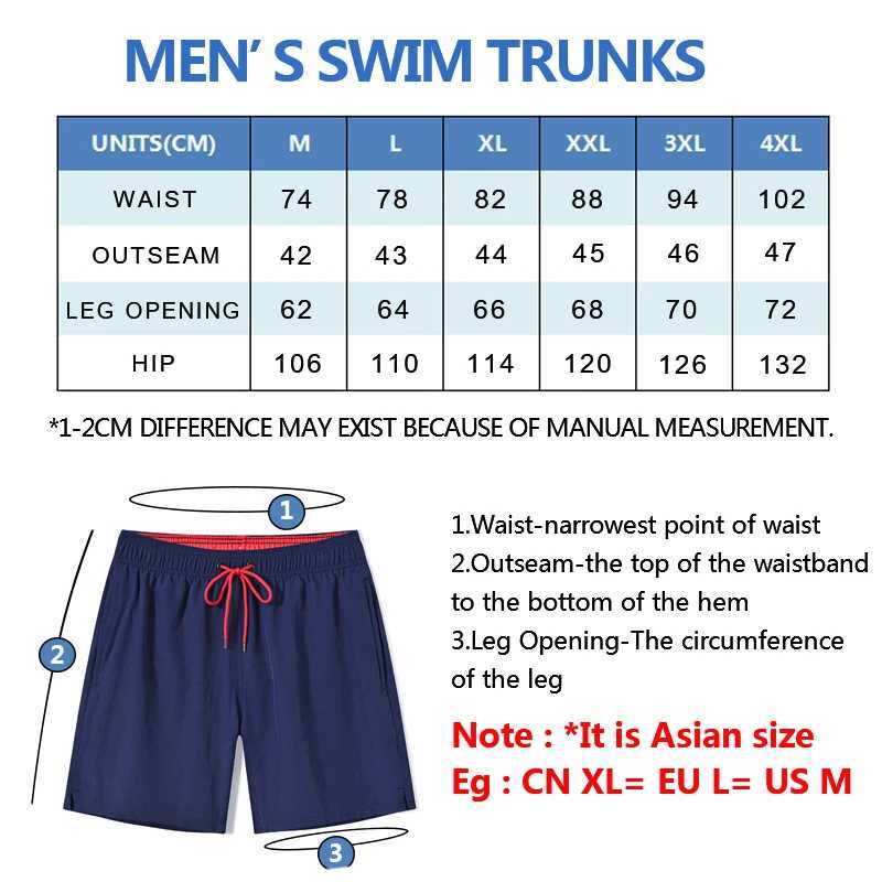 Escatch Brand Summer Swimming Shorts Men Fashion Sport Breathable Elastic Waist Mesh Liner With Pocket Bermudas Masculina Shorts N260310