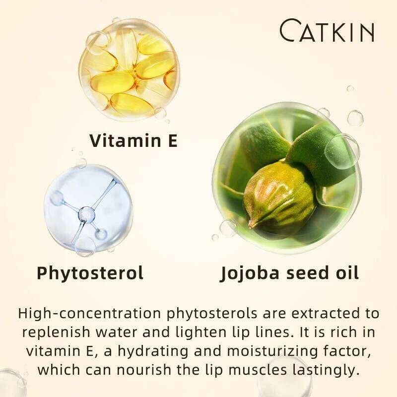 CATKIN Summer Palace Semi-Matte Lipstick Long Lasting for 24HLightweight Soft and Ultra Hydrating Lipsticks Z260310