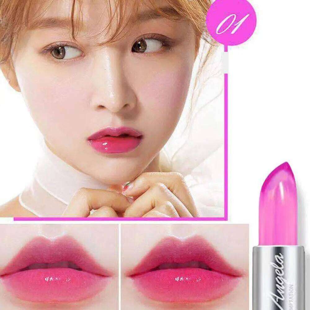 Aloe Vera Moisturizing Temperature Color Changing Lip Gloss hydrating Crystal Jelly Lipstick Z260310