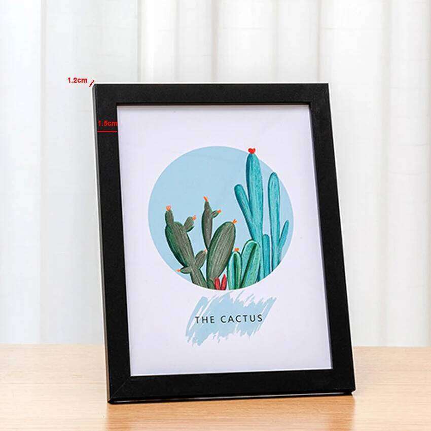 Wood Small Wall Hanging With Plexiglass 9X13 13X18cm wooden Picture Frame For Pictures Photo Decor H260310 - view 5