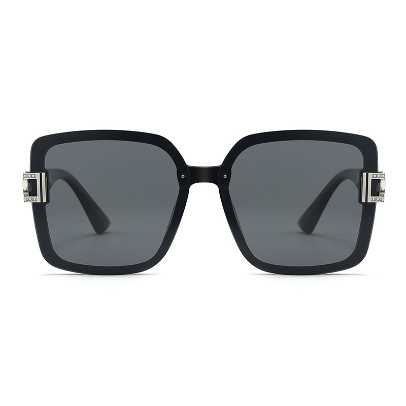 Free shipping 2026 New Fashionable Cut Edge Semi-Framed High-Quality Trendy Minimalist Sunglasses Top-grade plain