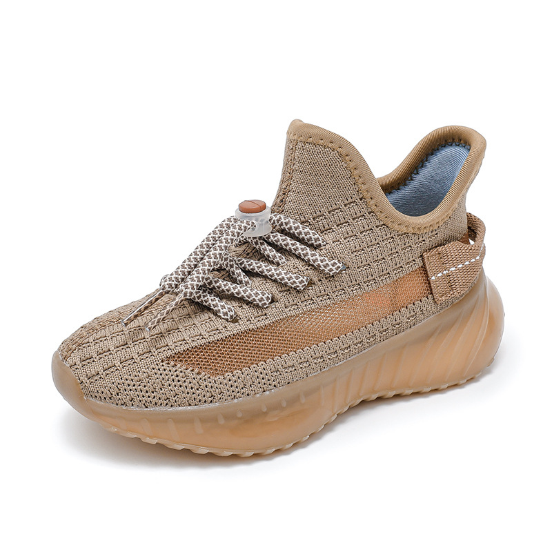 Hot free shipping designer shoes for kids running shoes black grey brown pink Fashionable and versatile outdoor sneakers sport shoes