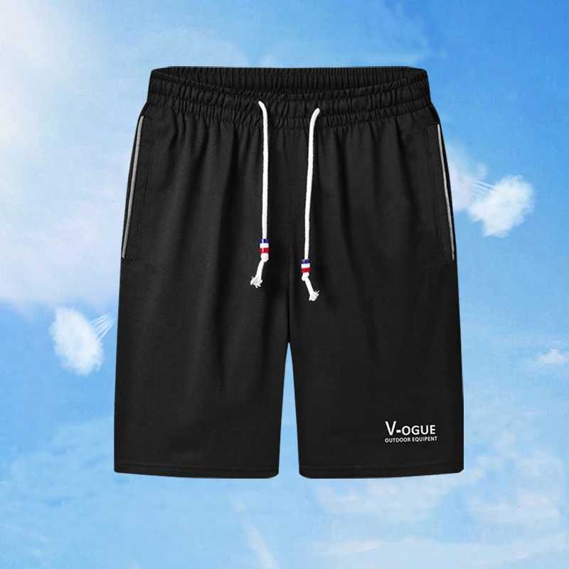 Back to School Summer Mens New Fashion Thin Loose Breathable Shorts Casual Outdoor Sports Beach Pants Comfortable Five Pants N260310