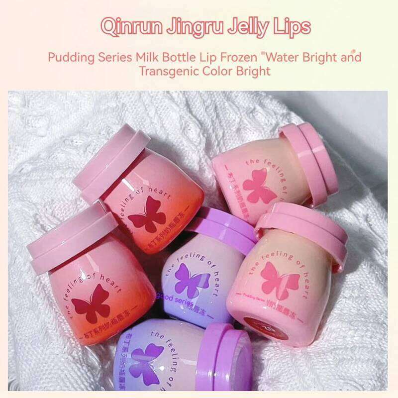 Milk Bottle Water Gloss Mirror Face Lip Frozen Through Not Easy to Stain Cup Women's Lipstick Z260310