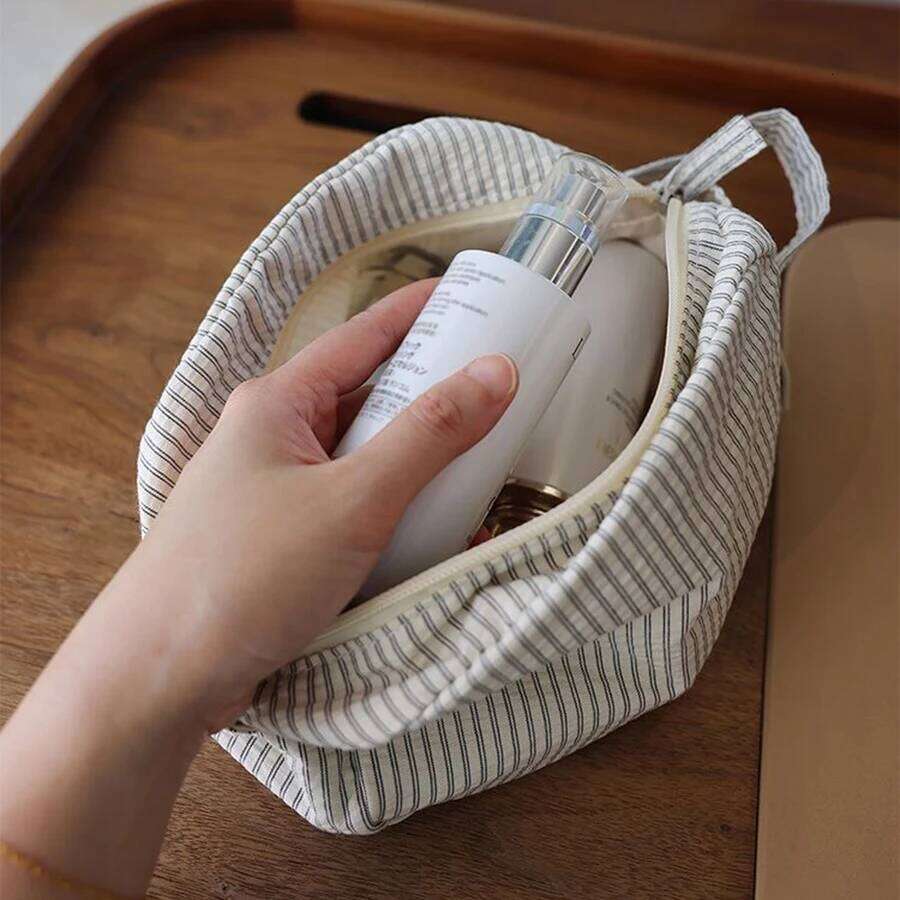 Handheld large-capacity cosmetic bags men women universal portable wash travel organizer clothing storage liner bag XJ260310