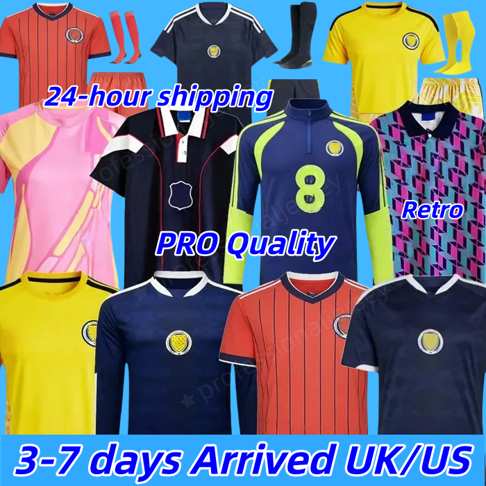 3xl 4xl Scotland football shirt 2026 kit kids world cup football shirts top maillot de Foot retro Soccer Jersey home TIERNEY ROBERTSON McGINN men Home Away thrid