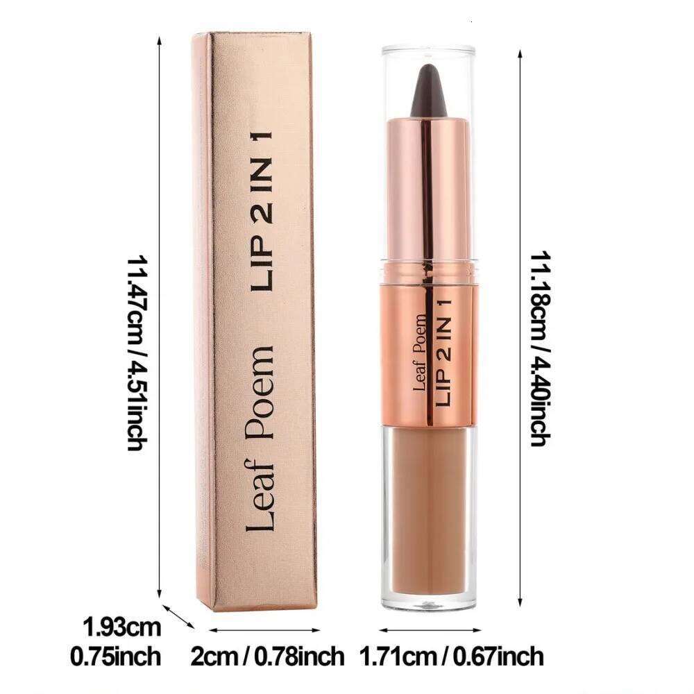Christmas Beauty Cosmetics Ink Gloss Lipstick Brightening Oil Moisturizing Cream Large Lip Brush Z260310