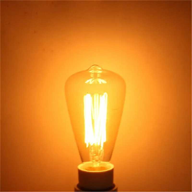 Bulb Lamp Edison 40 Watt E14 ST48 Dimmable Incandescent Vintage Edison Light Bulb 40W Warm White 220-240V H260310