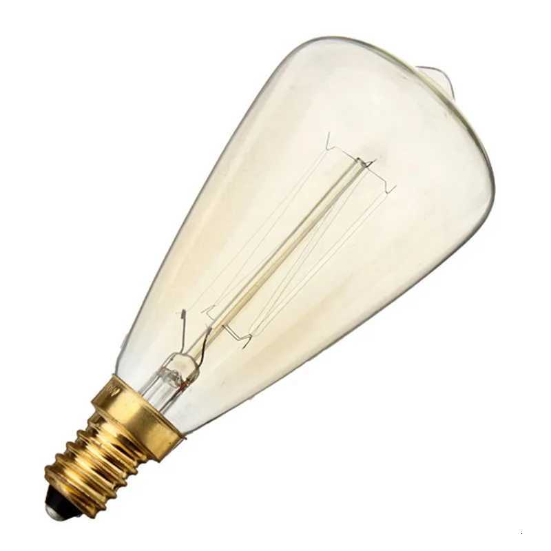 Bulb Lamp Edison 40 Watt E14 ST48 Dimmable Incandescent Vintage Edison Light Bulb 40W Warm White 220-240V H260310