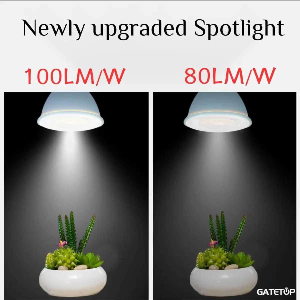 4-20PC LED GU53 spotlight low voltage AC/DC 12V-24V no flickering warm white light 3W 5W 6W 7W can replace 50W 25W halogen lamp H260310