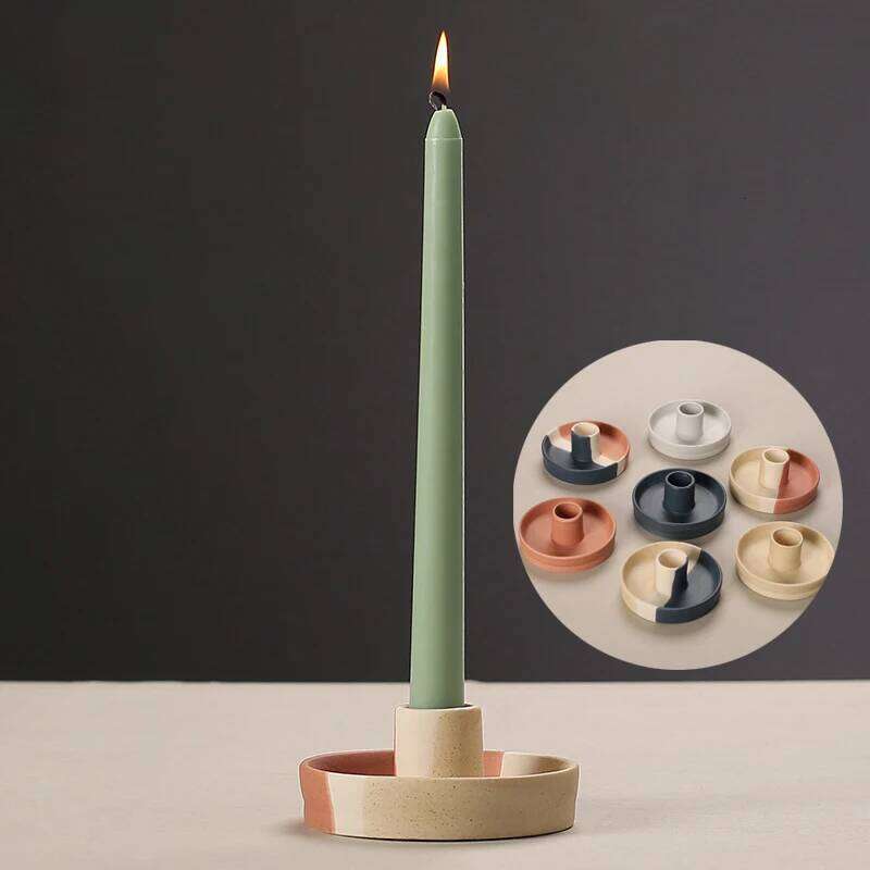NEW Ins Creative Nordic Ceramic Aromatherapy Candle Stand Wholesale Vegetable Burning Home Decoration Desktop Ornament H260310
