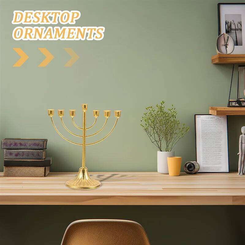 SuperdealsHanukkah, Candle Holder, Crafts, Ornaments, Multi-Candle Container H260310