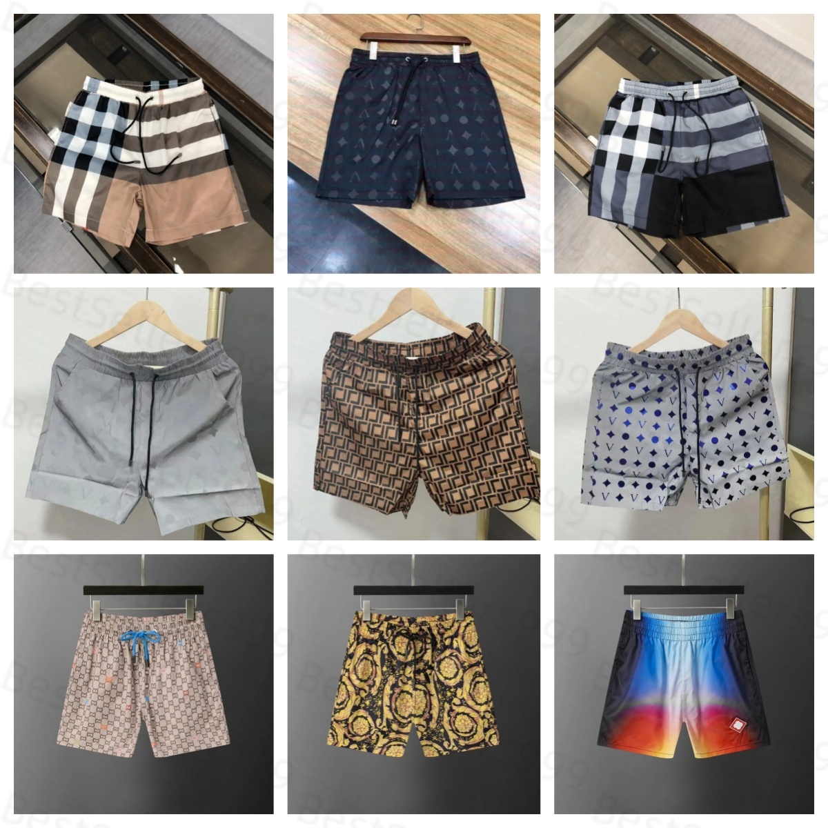5A Fashion Mens Designers shorts Quick Drying SwimWear Printing 2026 Summer Board Beach Pants Men Swim Short Size QAQ 02
