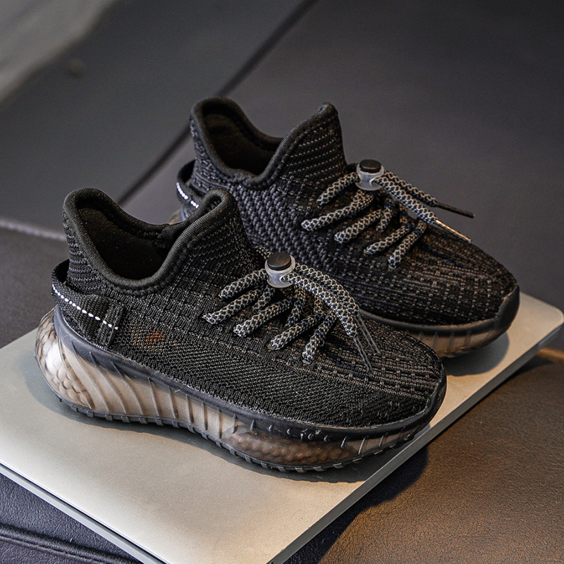 Hot free shipping designer shoes for kids running shoes black grey brown pink Fashionable and versatile outdoor sneakers sport shoes