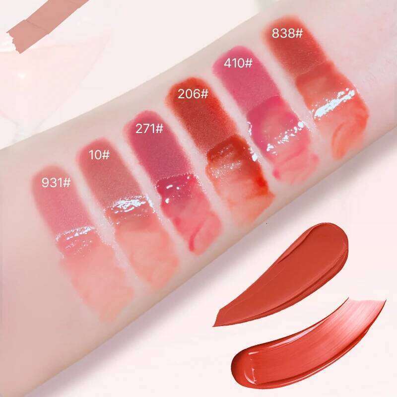2-In-1 Dual-Ended Lipstick Lip Gloss - Matte & Mirror Finish, Long-Lasting Color Lock, Nourishing Formula With Seed Oil Z260310