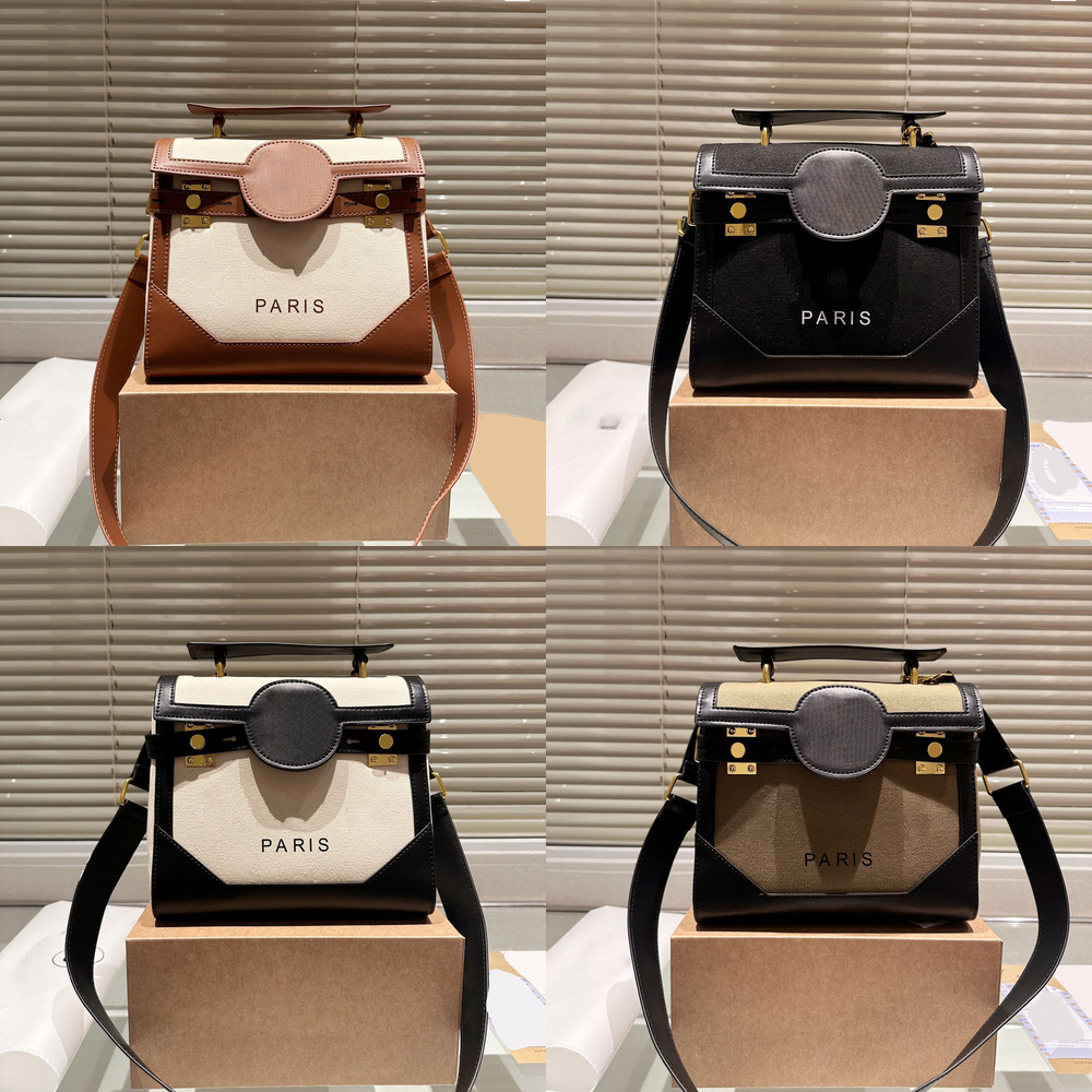 Canvas Patchwork Shoulder Bags Women Designer Handbags Purse B-buzz bags Crossbody Bag Designers Luxurys Handbag Top Handle Totes 231215