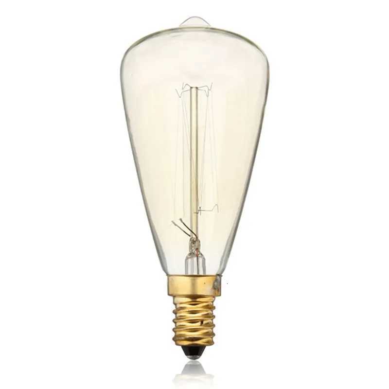 Bulb Lamp Edison 40 Watt E14 ST48 Dimmable Incandescent Vintage Edison Light Bulb 40W Warm White 220-240V H260310