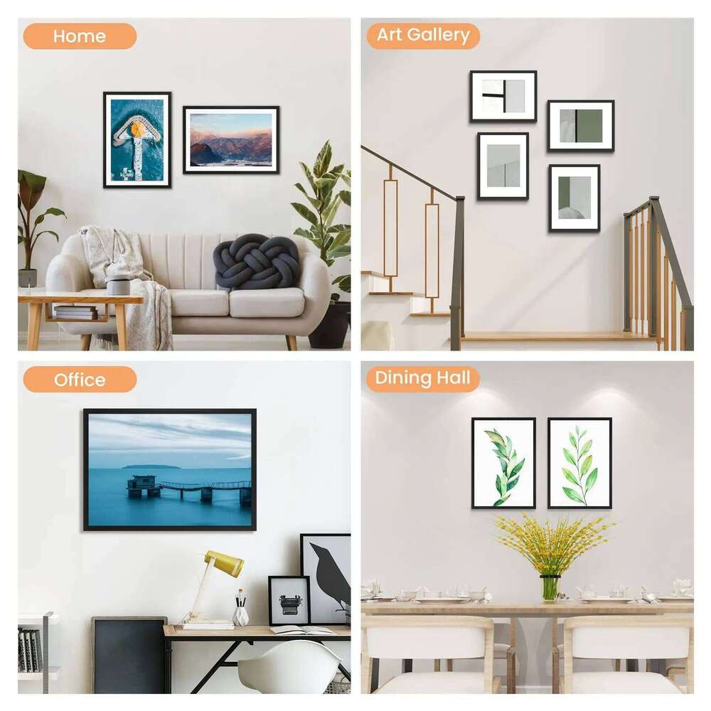 2pcs 11x14 photo frames Picture Frame Display Pictures 8.5 by 11 x 14 picture frame H260310 - view 5