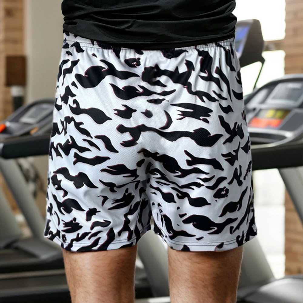 Anime Running Shorts Men Gym Sports Shorts Quick Dry Workout Training Gym Fitness Jogging Short Pants Summer Men Shorts N260310
