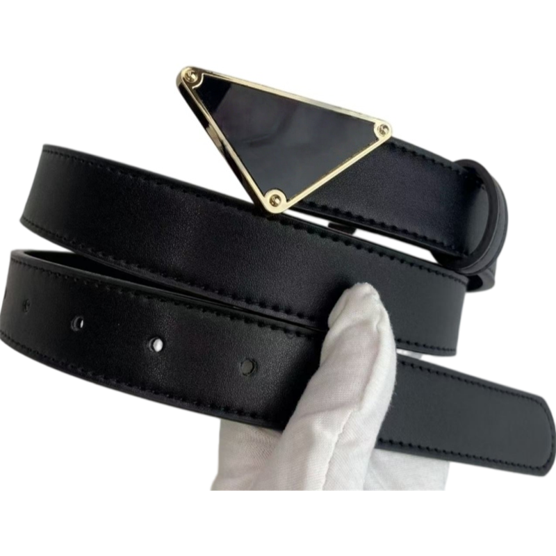 belts for men designer belt ceinture triangle ceinture black smooth buckle valentine christmas day gift leather waistband woman belts size105cm-125cm SSSS dd571