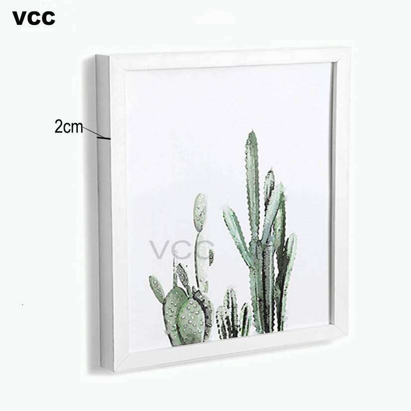 Nature Wooden Square Picture 30X30 35X35cm Plexiglass Include Poster Frames For Wall Hanging Photo Frame H260310 - view 6