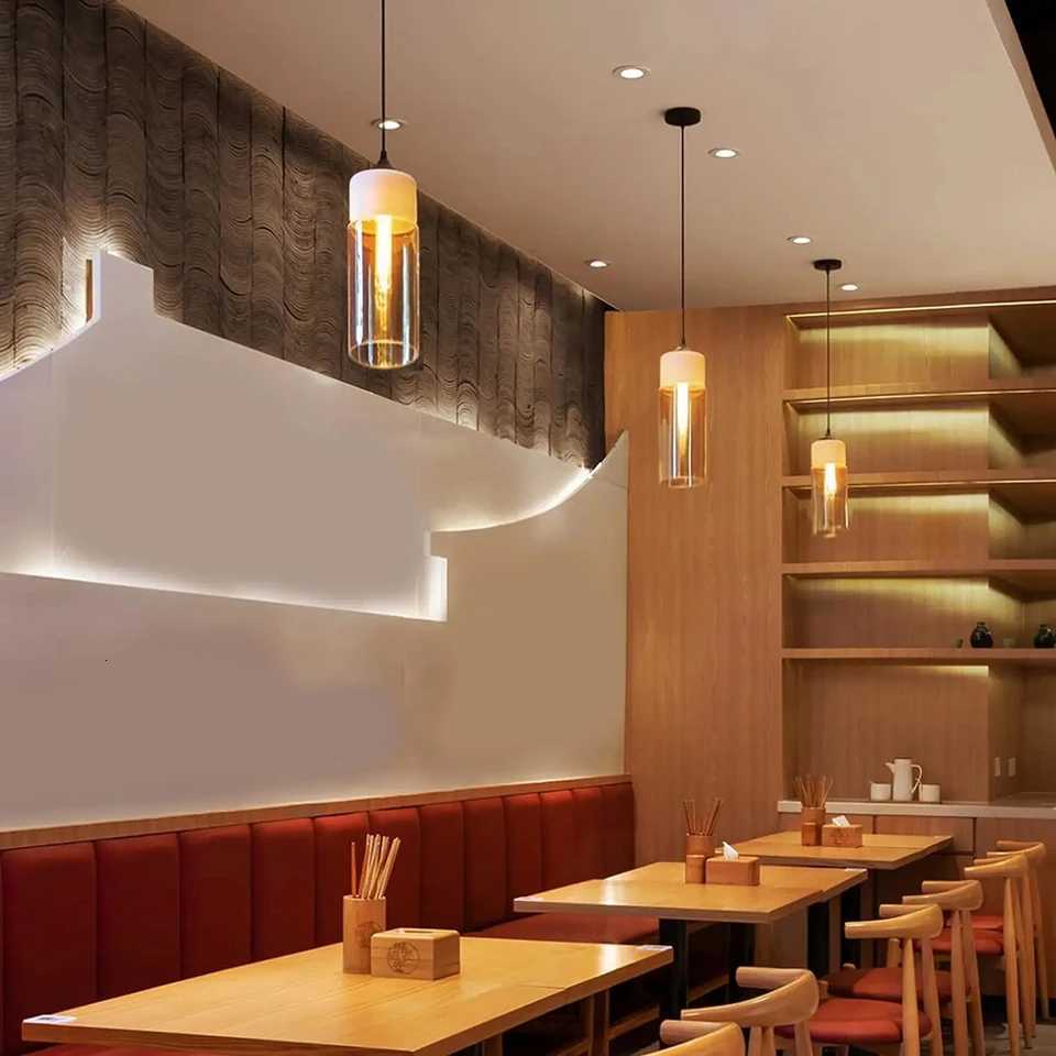 Long Tubular Vintage Led Bulb E14 E12 110V 220V Dimmable 3W 2200K Spiral Filament Living Room Pendant Decorative Light Source H260310