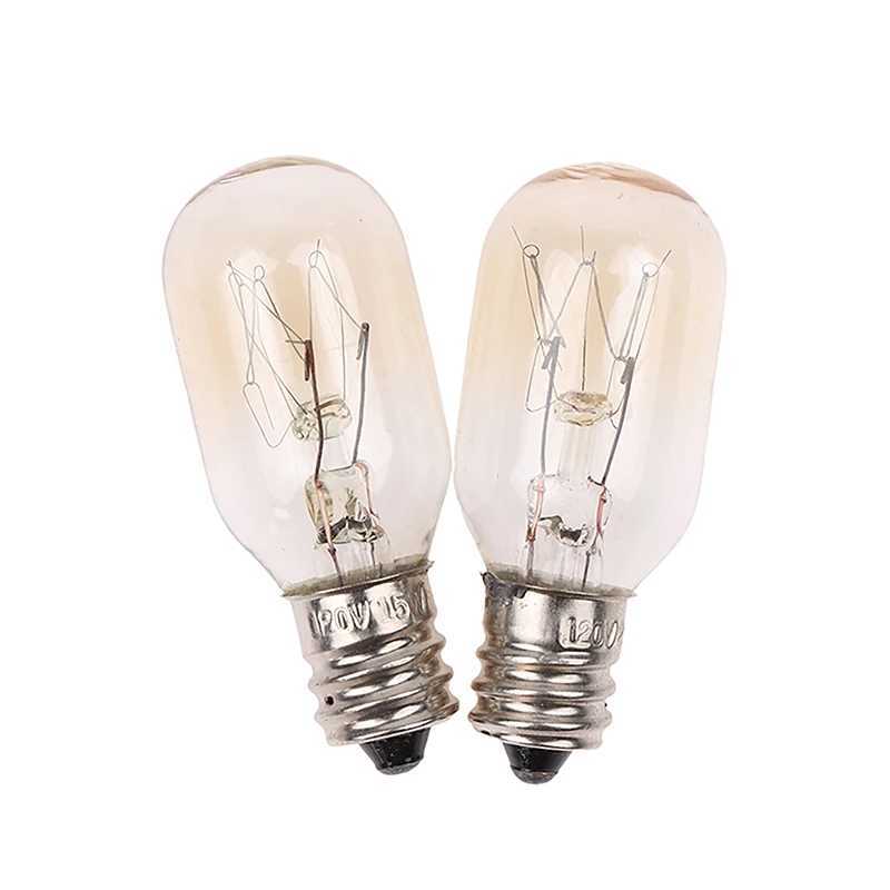 High Quality T20 E12 120V 15W/25W Salt Lamp Globe Bulb Incandescent Bulb Refrigerator Oven Light Bulb Replacement Light Bulb 1pc H260310