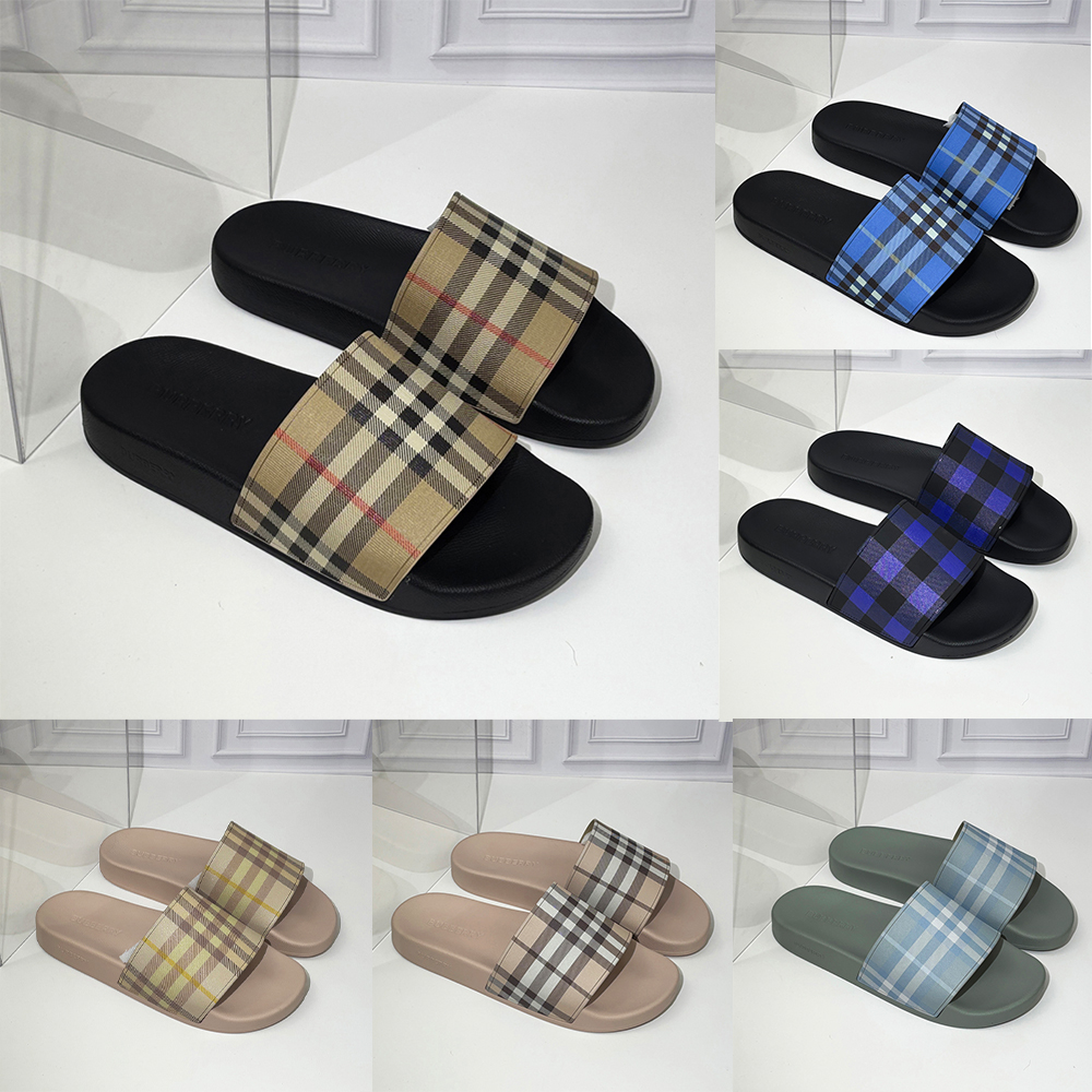 Top designer sandals, men's outdoor slippers, women's beach sandals, everyday wear, casual shoes, summer classic slippers, sizes 35-42