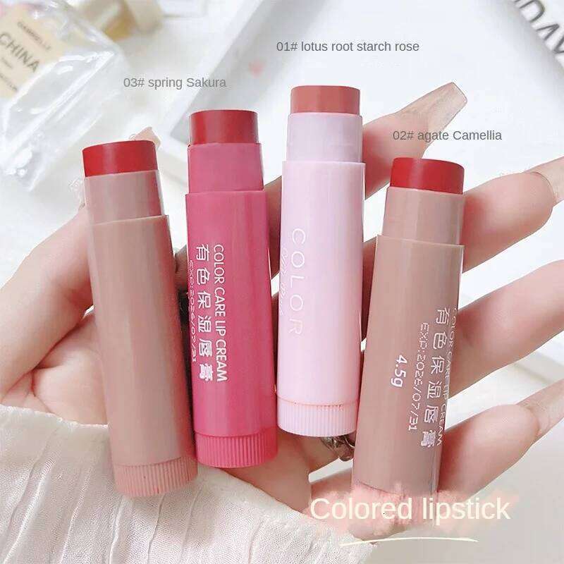 Lines Durable Anti Cracking Versatile Colored Moisturizing Fade Lip Anti-dry Balm Lipstick Z260310