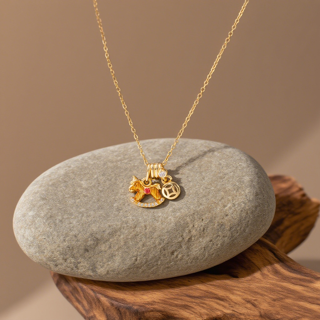 2026 New Designer Luxury Brand Women's Titanium Steel Necklace Instantly Wealthy High End Pendant Unique Multi Functional Elegant Micro Inlaid Co - view 4