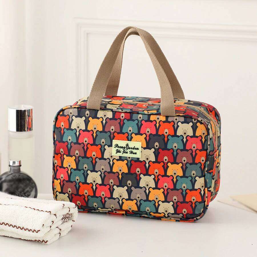 Makeup toiletries handbag, single-shoulder bag, large-capacity portable, waterproof storage bag for travel and business trip XJ260310