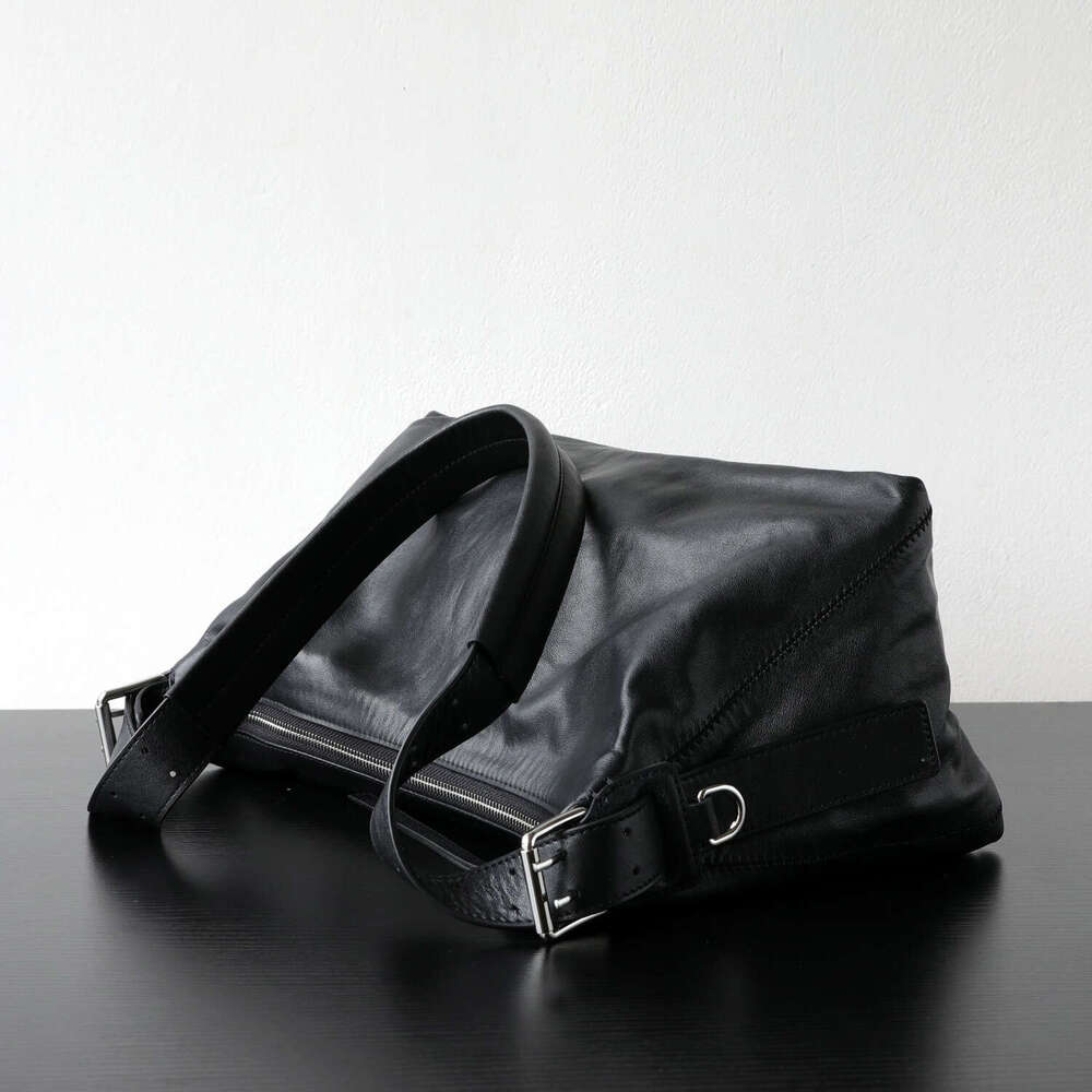 Luxury Shoulder Bags Totes Hobo Light Niche Minimalist Vegetable Tanned Underarm Lazy Genuine Leather Baguette Commuter Crossbody Bag SENYY