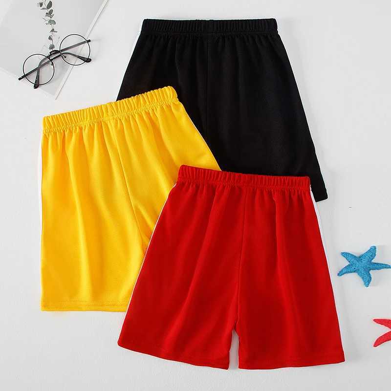 1/3/6 Pcs Summer Childrens Quick-drying Color Shorts Boys Leisure Sports 5 Pants Girls Joker Fashion Beach Pants Running Pants N260310
