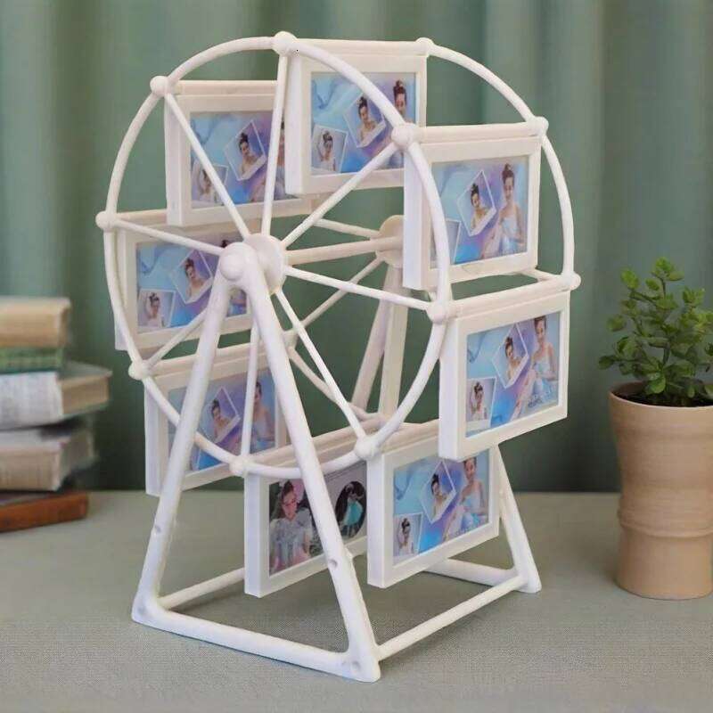 Wholesale European Photo Frame - Rotating Ferris Wheel Windmill Display Holds 8 Pictures for Kids & Wedding Studios H260310 - view 7