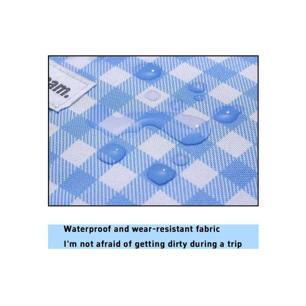 1PC Autumn and Winter travel grid storage high appearance level outdoor makeup bag large capacity portable cosmetics XJ260310