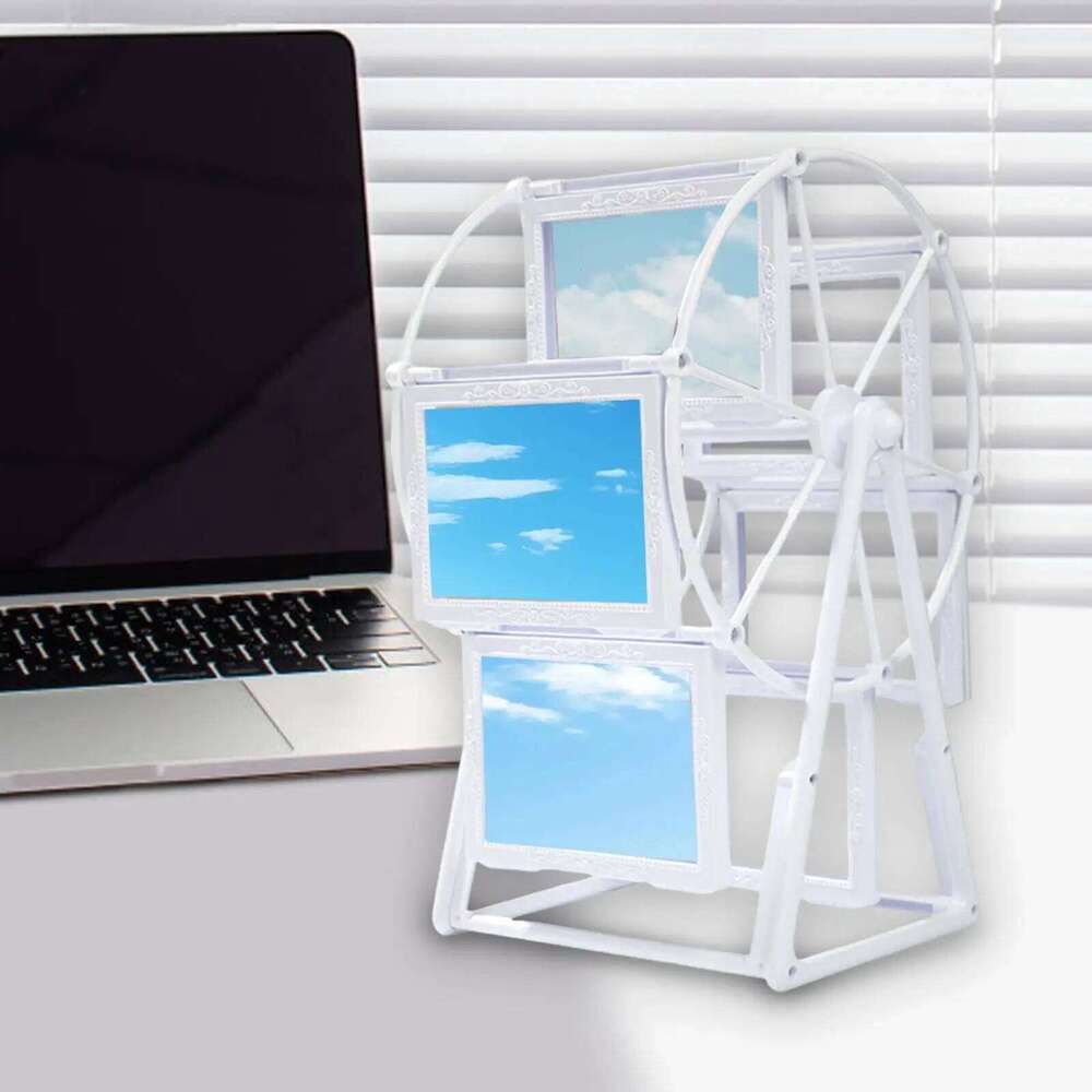 Bearing Wheel Family Photo Home Decor Rotating Windmill Picture Frame for Living Room Household Shelf Child H260310 - view 4