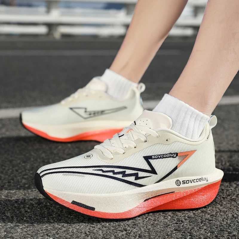 Running Shoes CarbonBoard Marathon Men Sports Cloud Cushion Breathable Lightweight Womens Comfortable Athletic Nonskid Sneakers N260310